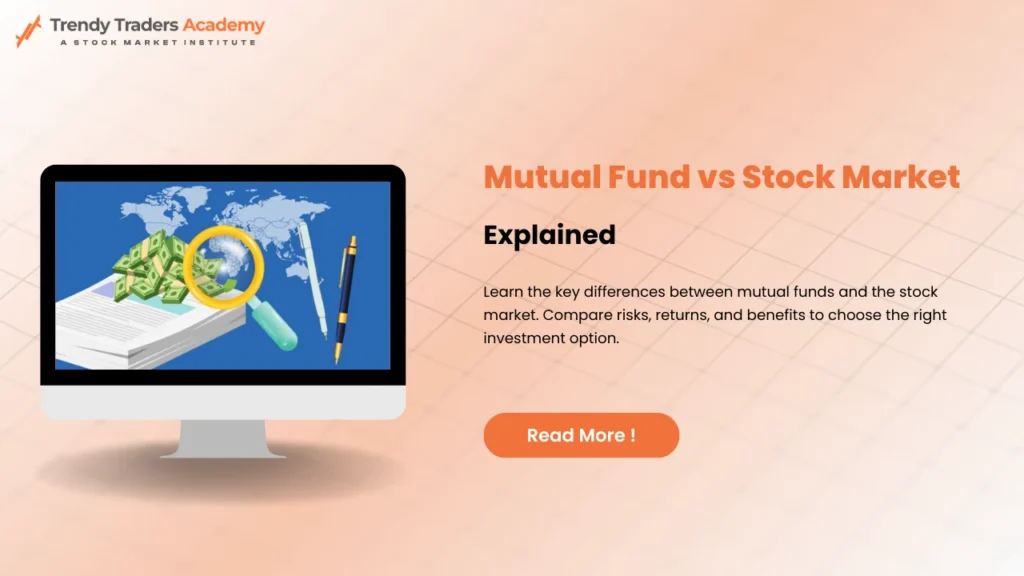 Difference Between Mutual Fund And Stock Market
