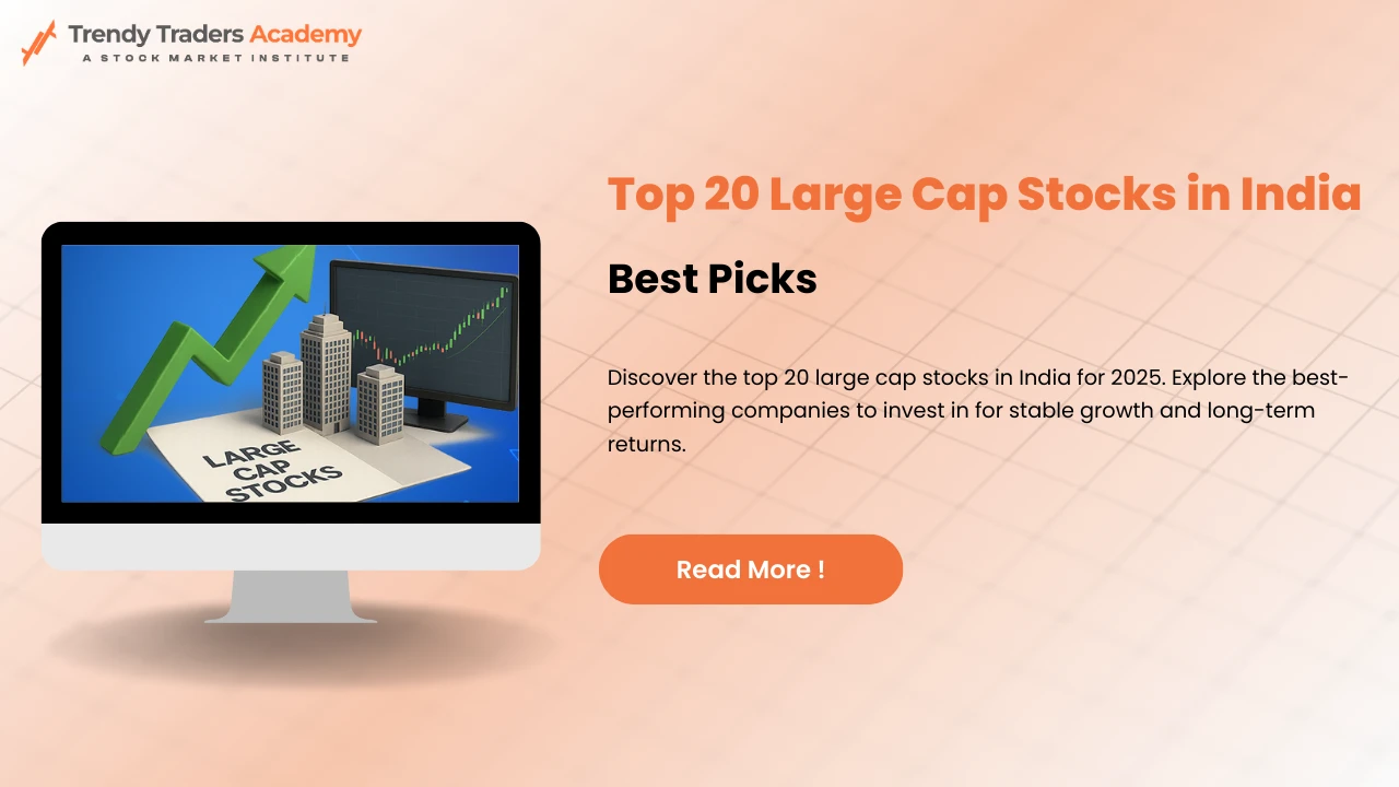 top 20 large cap stocks in india