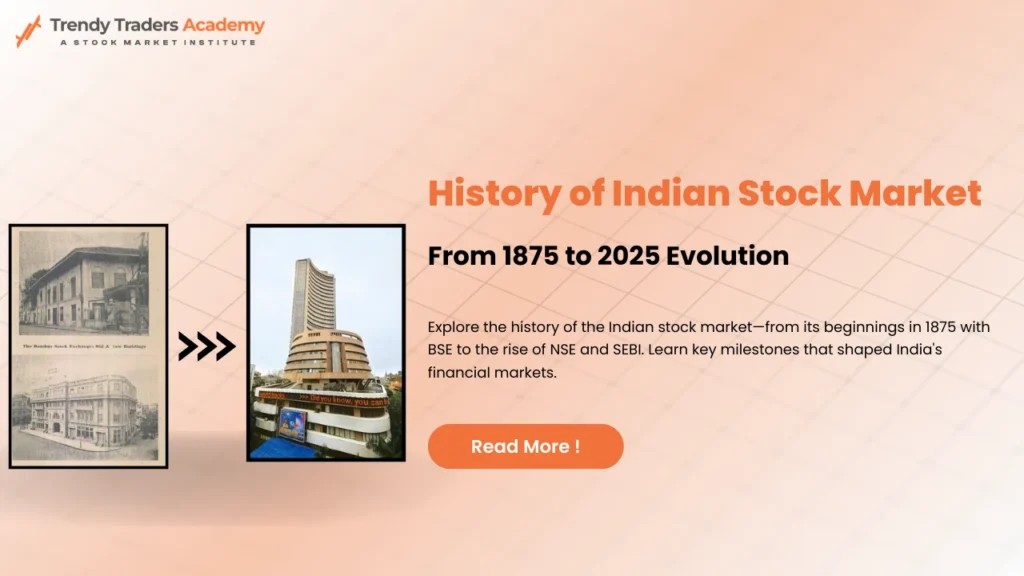 history of indian stock market
