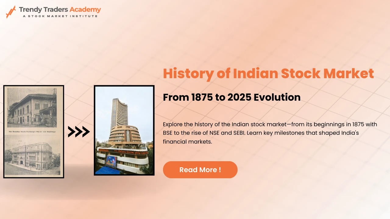 history of indian stock market