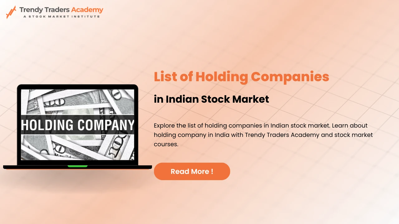 List of Holding Companies in Indian Stock Market