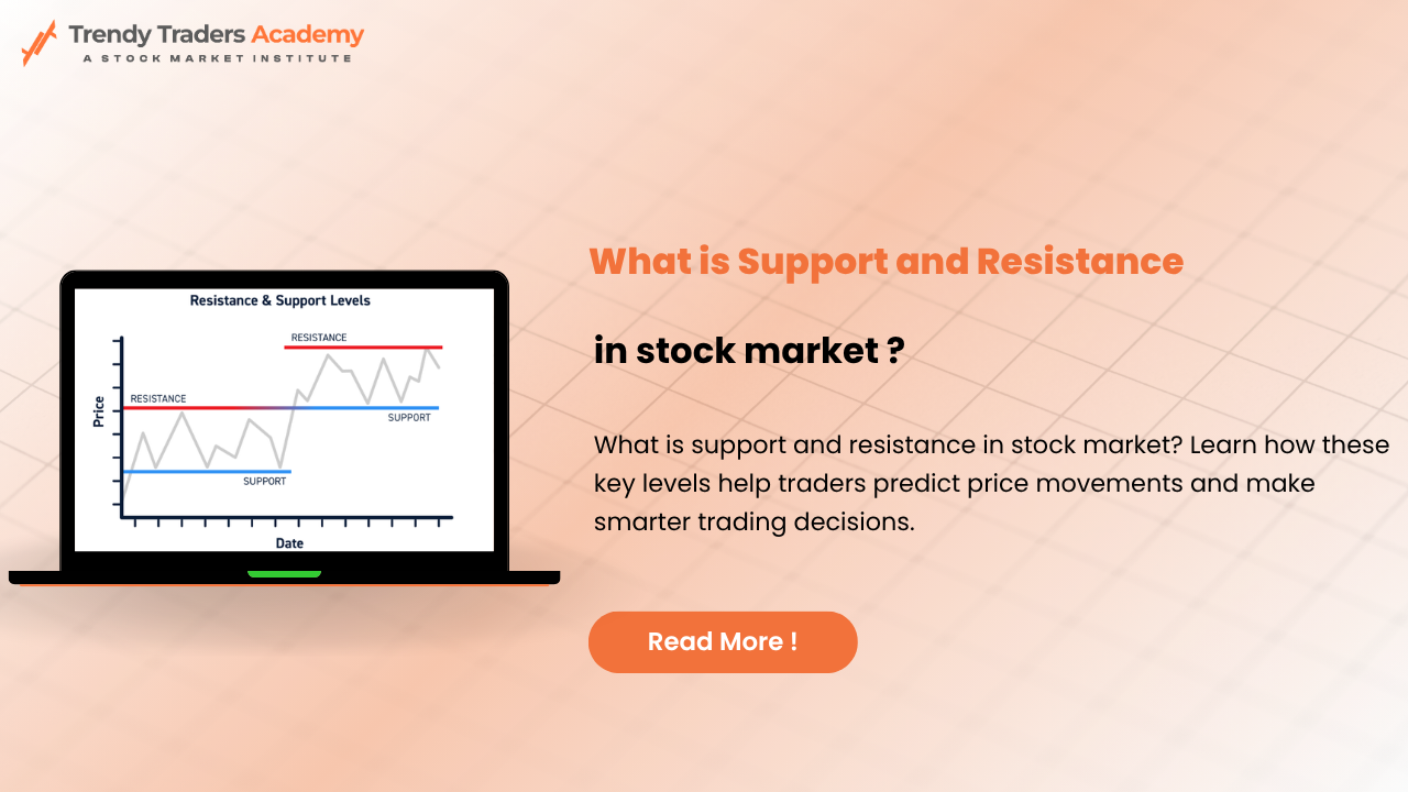 what is support and resistance in stock market