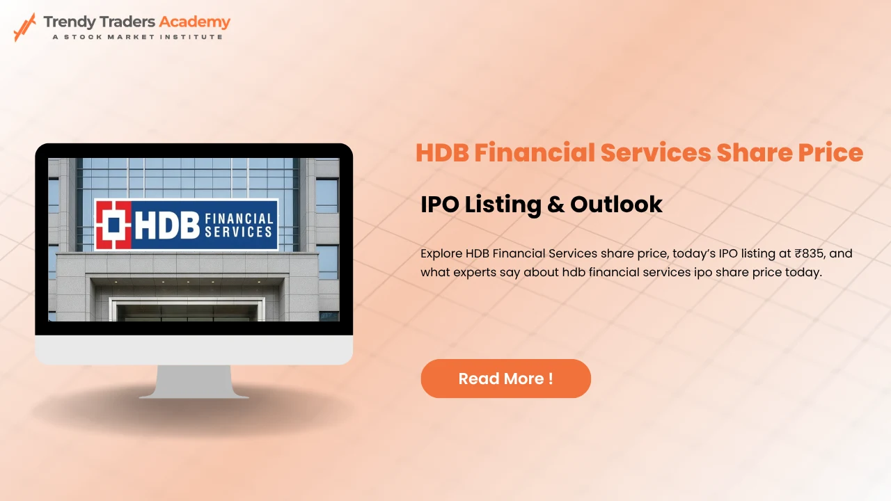 HDB Financial Services Share Price