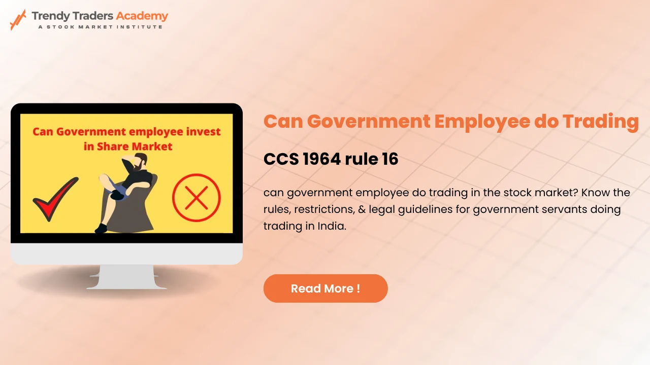 can government employee do trading