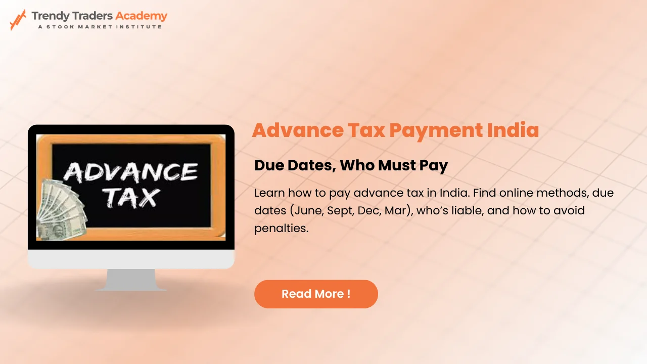 Advance Tax Payment India