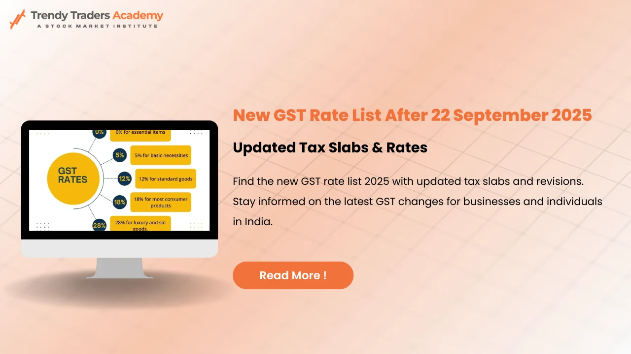 New GST Rate List After 22 September 2025