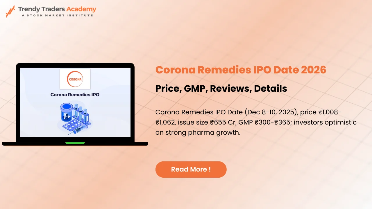 Corona Remedies IPO Date
