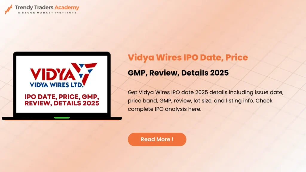 Vidya Wires IPO Date