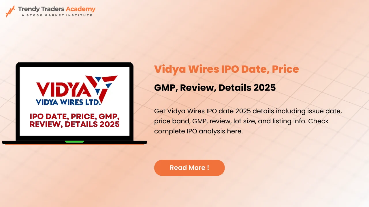 Vidya Wires IPO Date