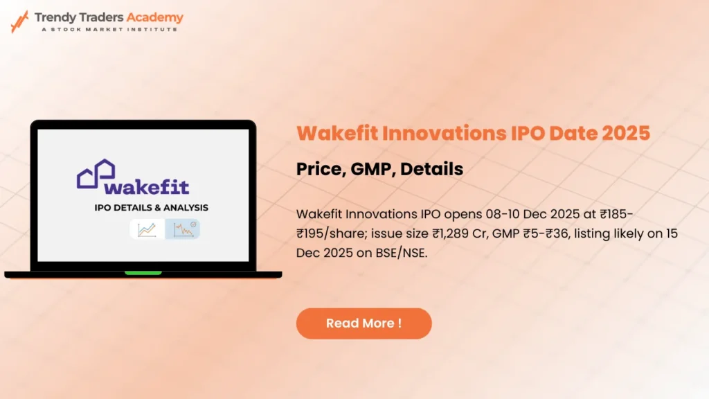 Wakefit Innovations IPO Date