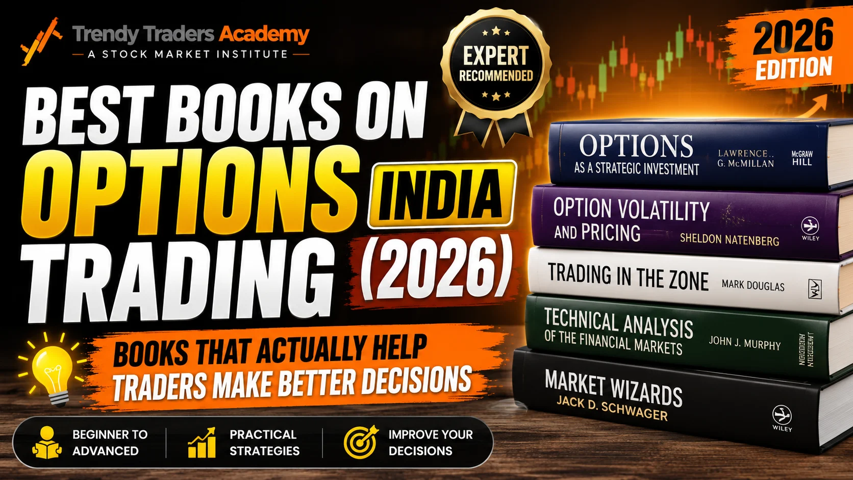 Best Books on Options Trading India 2026 | Top Expert Picks