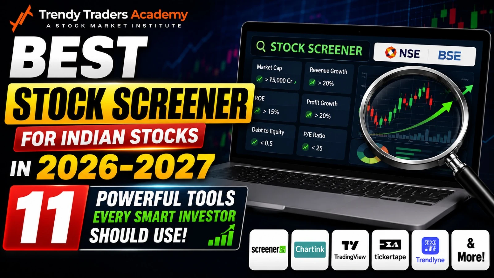 best stock screener for indian stocks