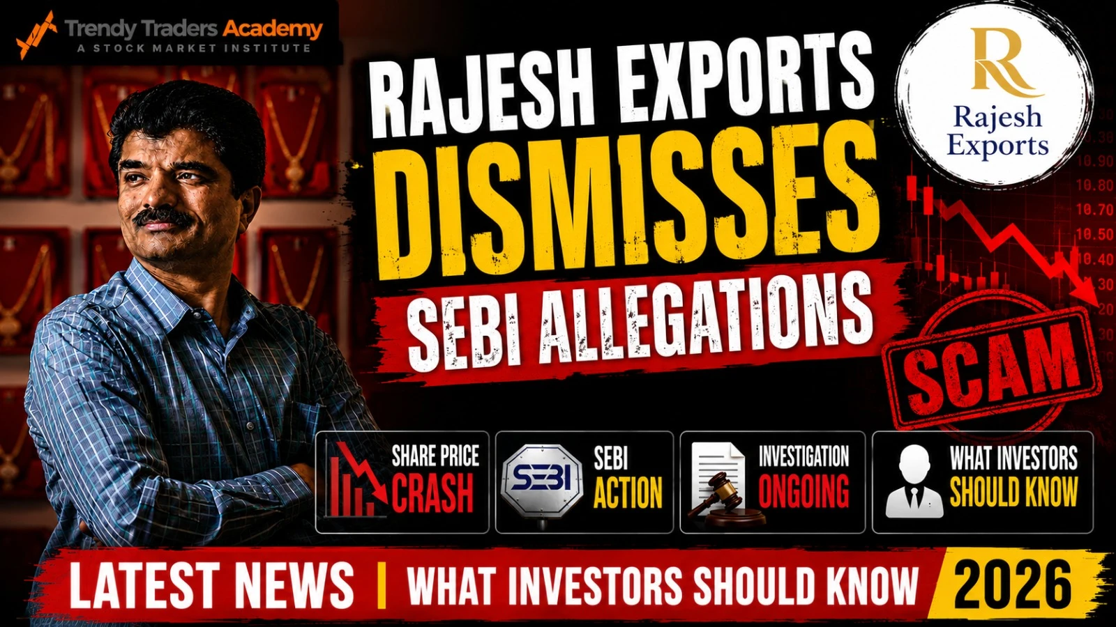 Rajesh exports dismisses sebi allegation