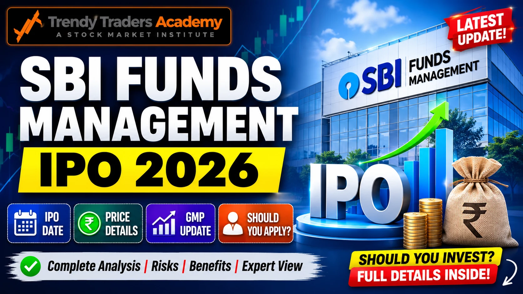 SBI Funds Management IPO GMP, Date, Price Details in 2026