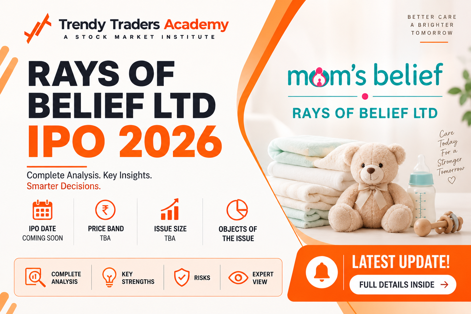 Rays of Belief Ltd IPO