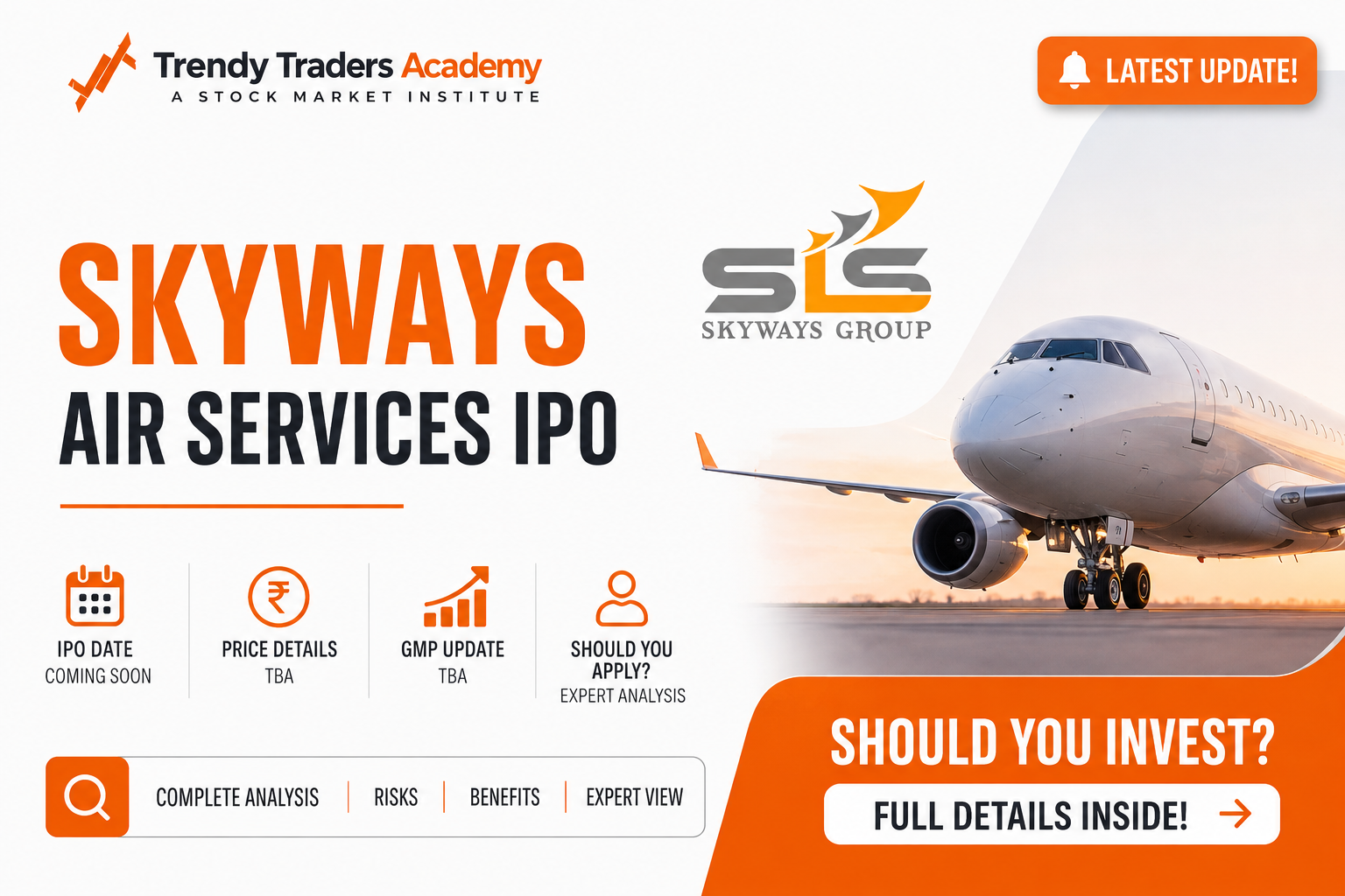 skyways air services ltd ipo