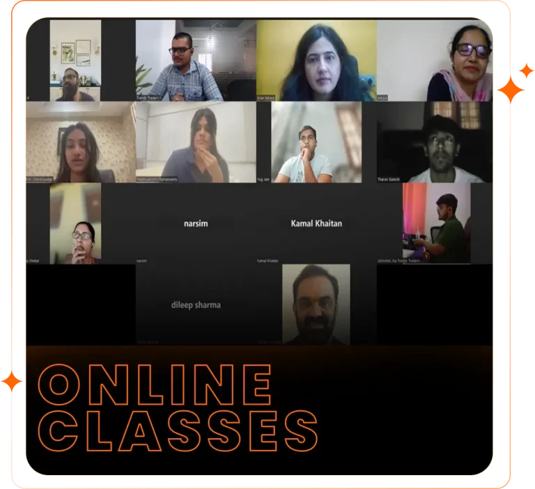 Home 8 online trading classes in the Best Stock Market Institute in India.